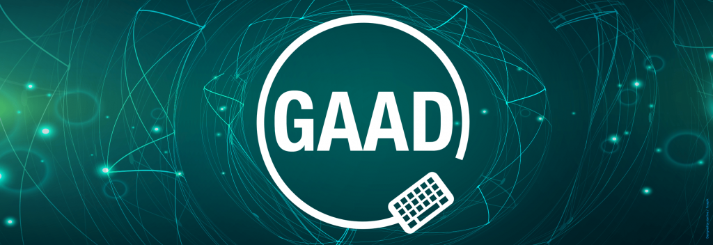 لوگوی روز جهانی آگاهی از دسترسی‌پذیری یا GAAD